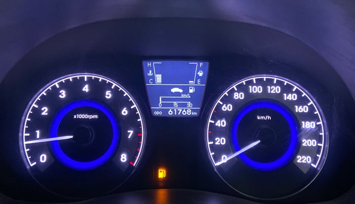 2016 Hyundai Verna FLUIDIC 4S 1.6 VTVT SX, Petrol, Manual, 61,768 km, Odometer Image
