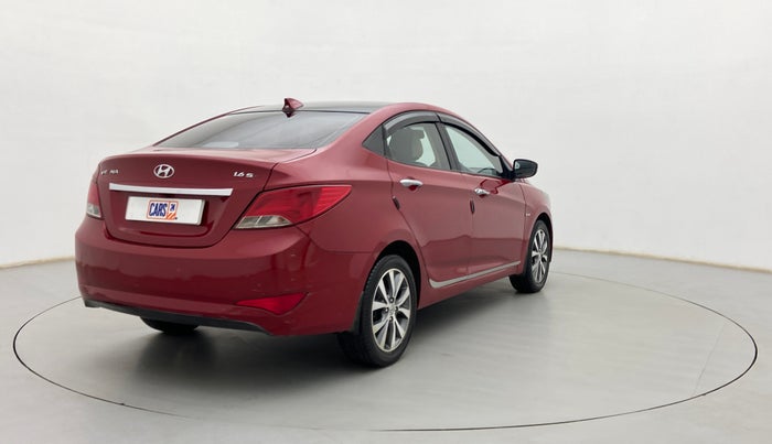 2016 Hyundai Verna FLUIDIC 4S 1.6 VTVT SX, Petrol, Manual, 61,768 km, Right Back Diagonal