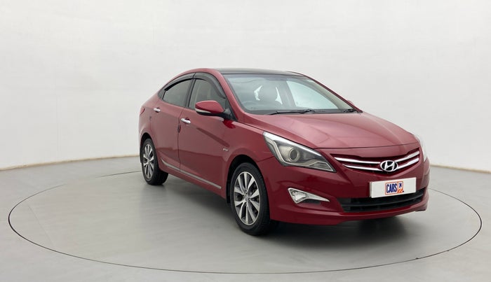 2016 Hyundai Verna FLUIDIC 4S 1.6 VTVT SX, Petrol, Manual, 61,768 km, Right Front Diagonal