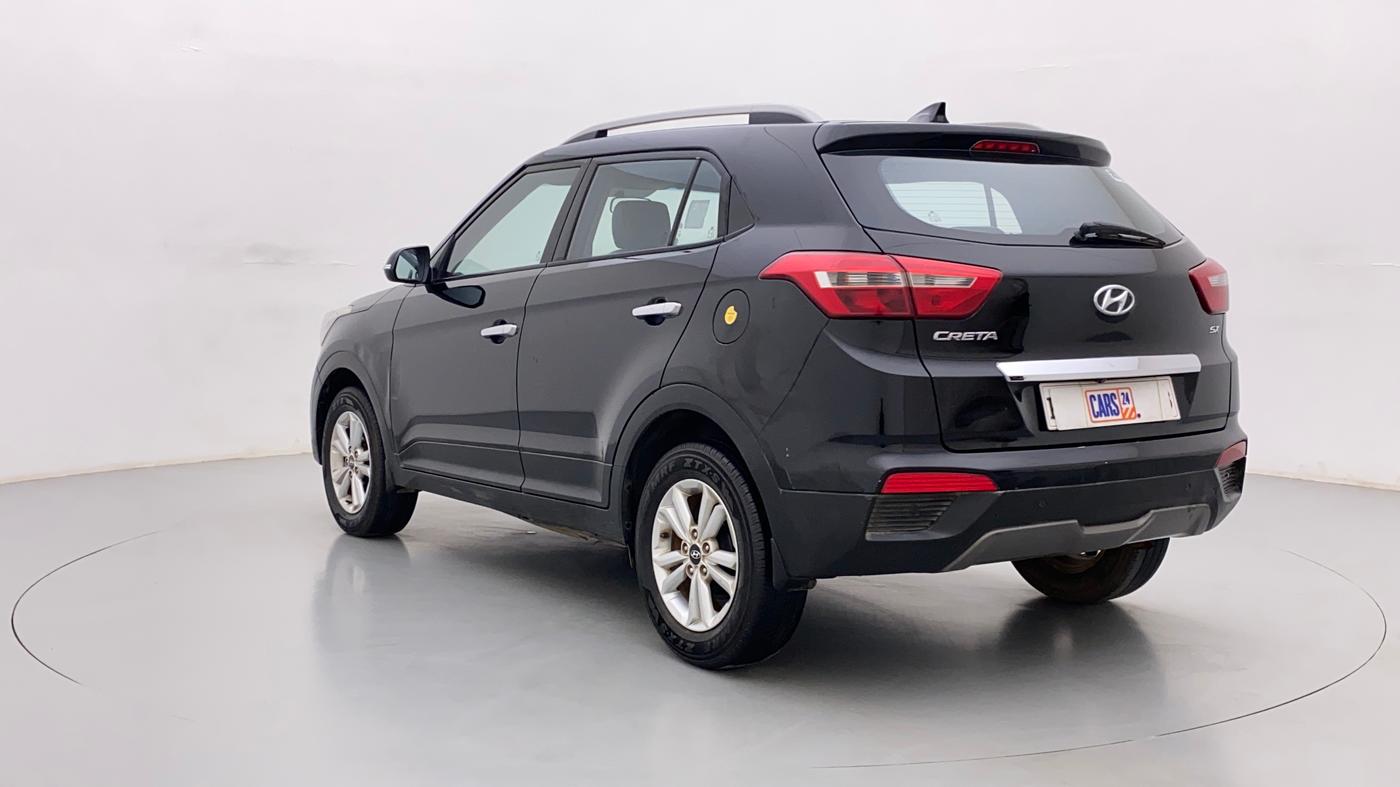 2016 Hyundai Creta SX PLUS 1.6 PETROL, Petrol, Manual, 1,02,898 km, Left Back Diagonal