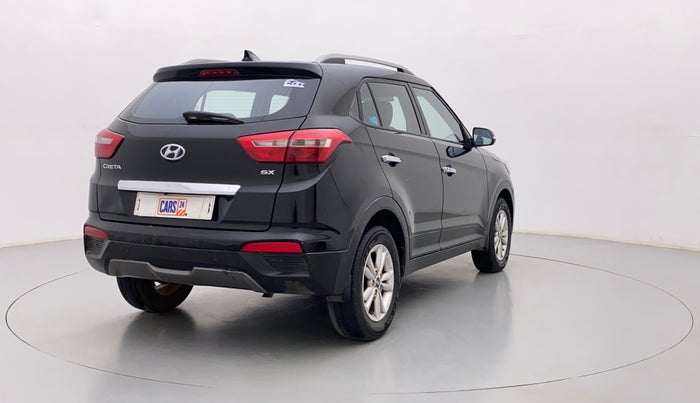 2016 Hyundai Creta SX PLUS 1.6 PETROL, Petrol, Manual, 1,02,898 km, Right Back Diagonal