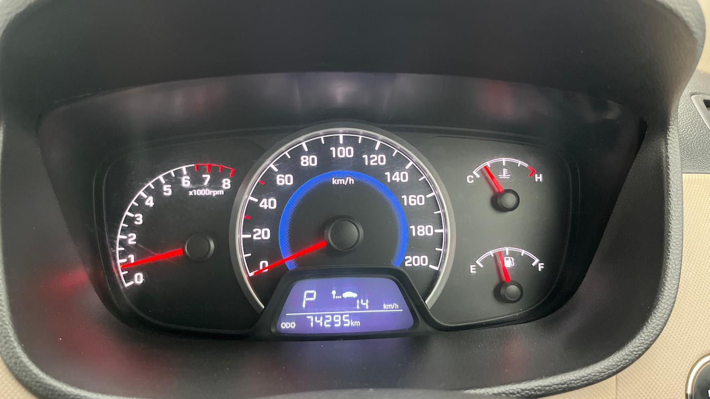 2015 Hyundai Grand i10 ASTA AT 1.2 KAPPA VTVT, Petrol, Automatic, 74,270 km, Odometer Image