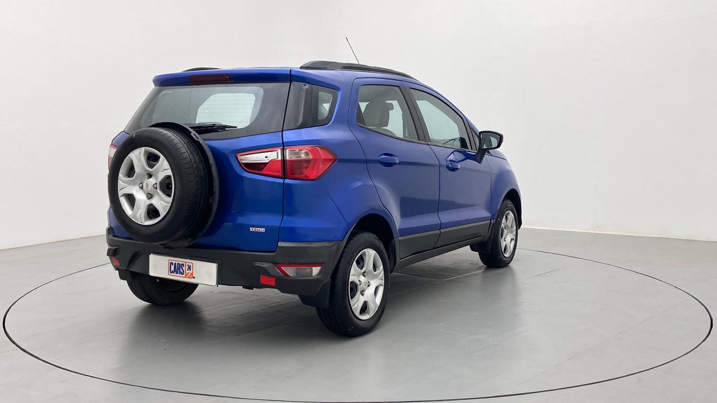 2014 Ford Ecosport 1.5 TREND TDCI, Diesel, Manual, 1,32,170 km, Right Back Diagonal