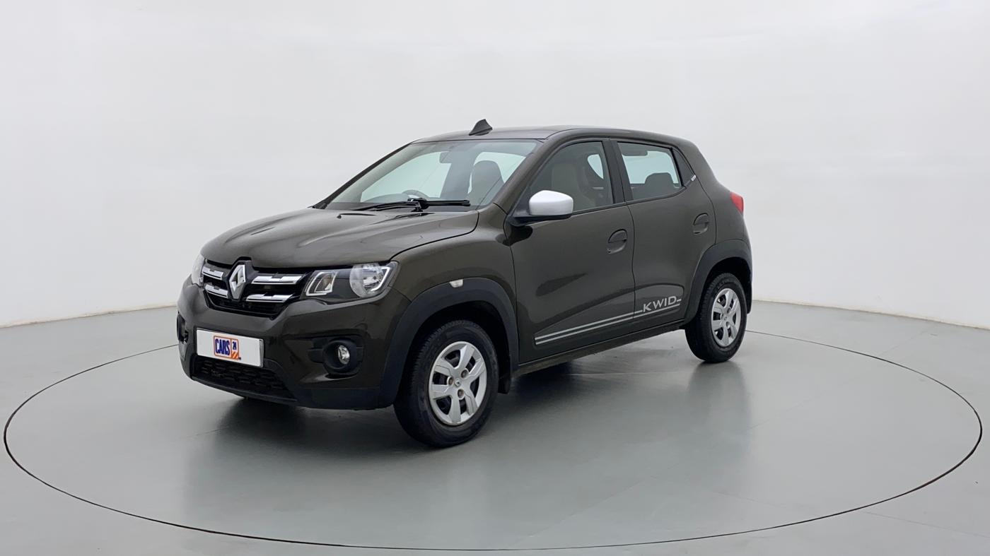 2019 Renault Kwid 1.0 RXT Opt, Petrol, Manual, 21,168 km, Left Front Diagonal
