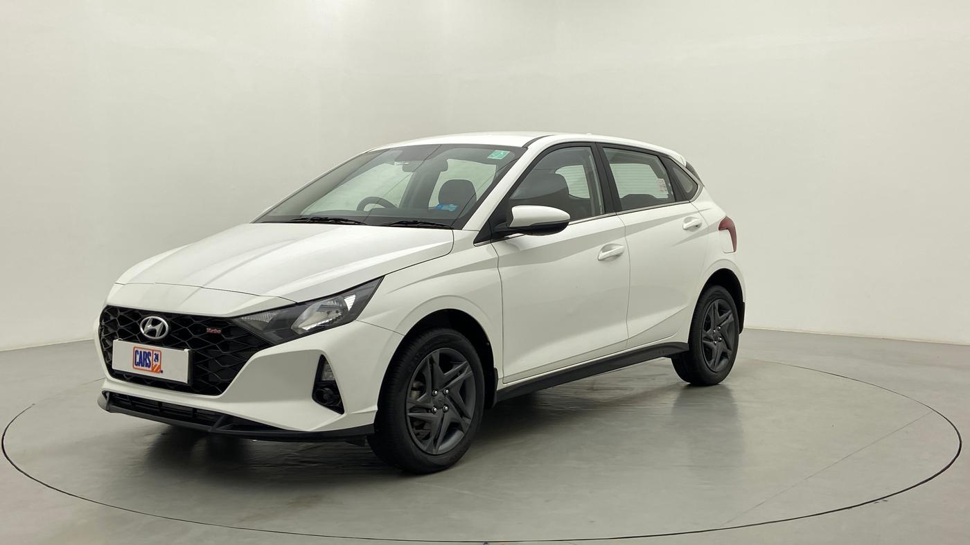 2021 Hyundai NEW I20 SPORTZ 1.0T GDI IMT, Petrol, Manual, 11,441 km, Left Front Diagonal