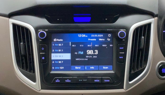 2019 Hyundai Creta SX AT 1.6 PETROL, Petrol, Automatic, 44,370 km, Infotainment System