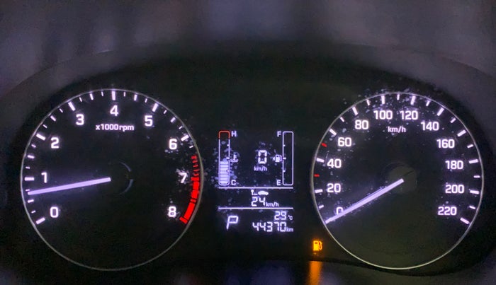 2019 Hyundai Creta SX AT 1.6 PETROL, Petrol, Automatic, 44,370 km, Odometer Image