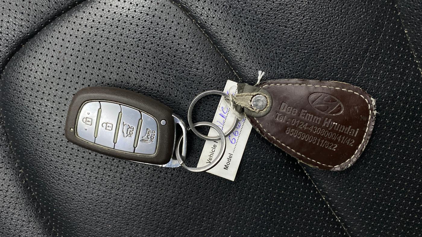 2020 Hyundai Creta SX (O) 1.4 TURBO DCT, Petrol, Automatic, 52,126 km, Key Close Up