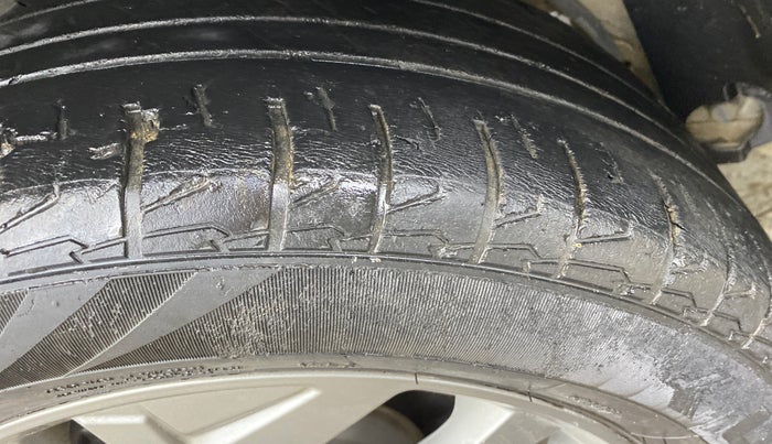 2020 Hyundai Creta SX (O) 1.4 TURBO DCT, Petrol, Automatic, 52,227 km, Right Rear Tyre Tread