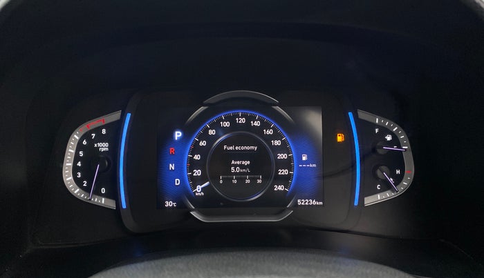 2020 Hyundai Creta SX (O) 1.4 TURBO DCT, Petrol, Automatic, 52,227 km, Odometer Image