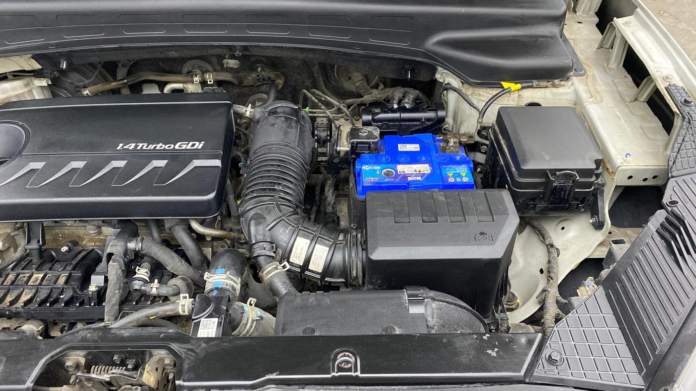 2020 Hyundai Creta SX (O) 1.4 TURBO DCT, Petrol, Automatic, 52,126 km, Engine View - Left