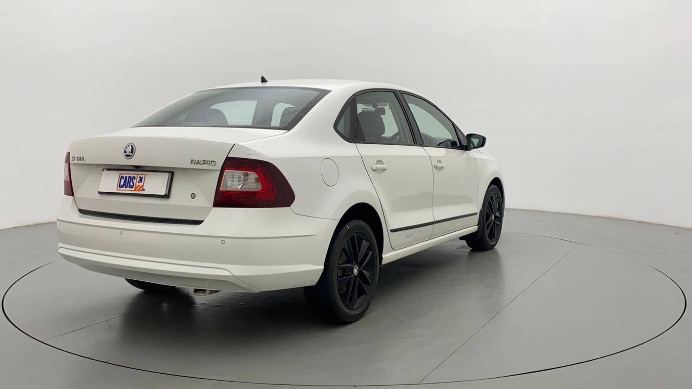 2020 Skoda Rapid 1.0 AMBITION TSI AT, Petrol, Automatic, 55,601 km, Right Back Diagonal