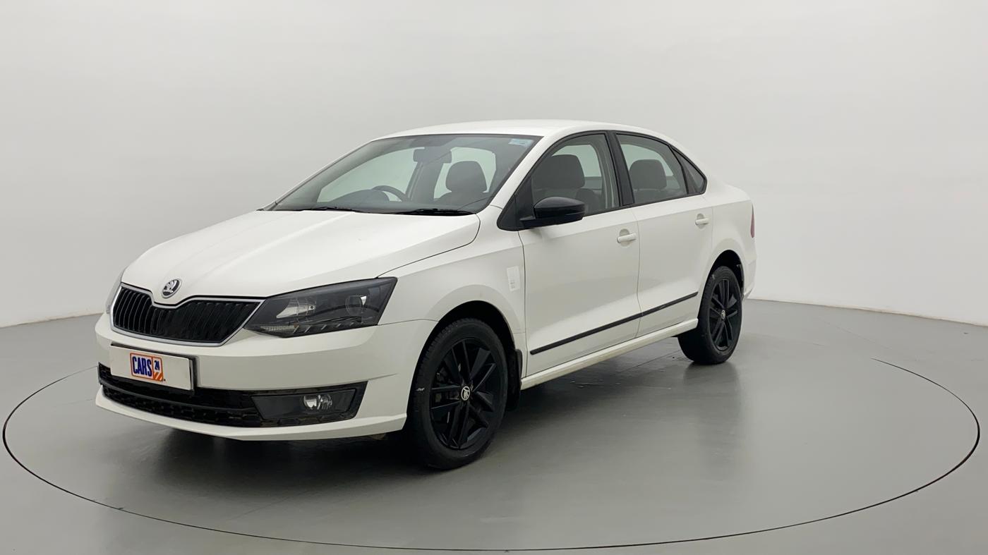 2020 Skoda Rapid 1.0 AMBITION TSI AT, Petrol, Automatic, 55,601 km, Left Front Diagonal