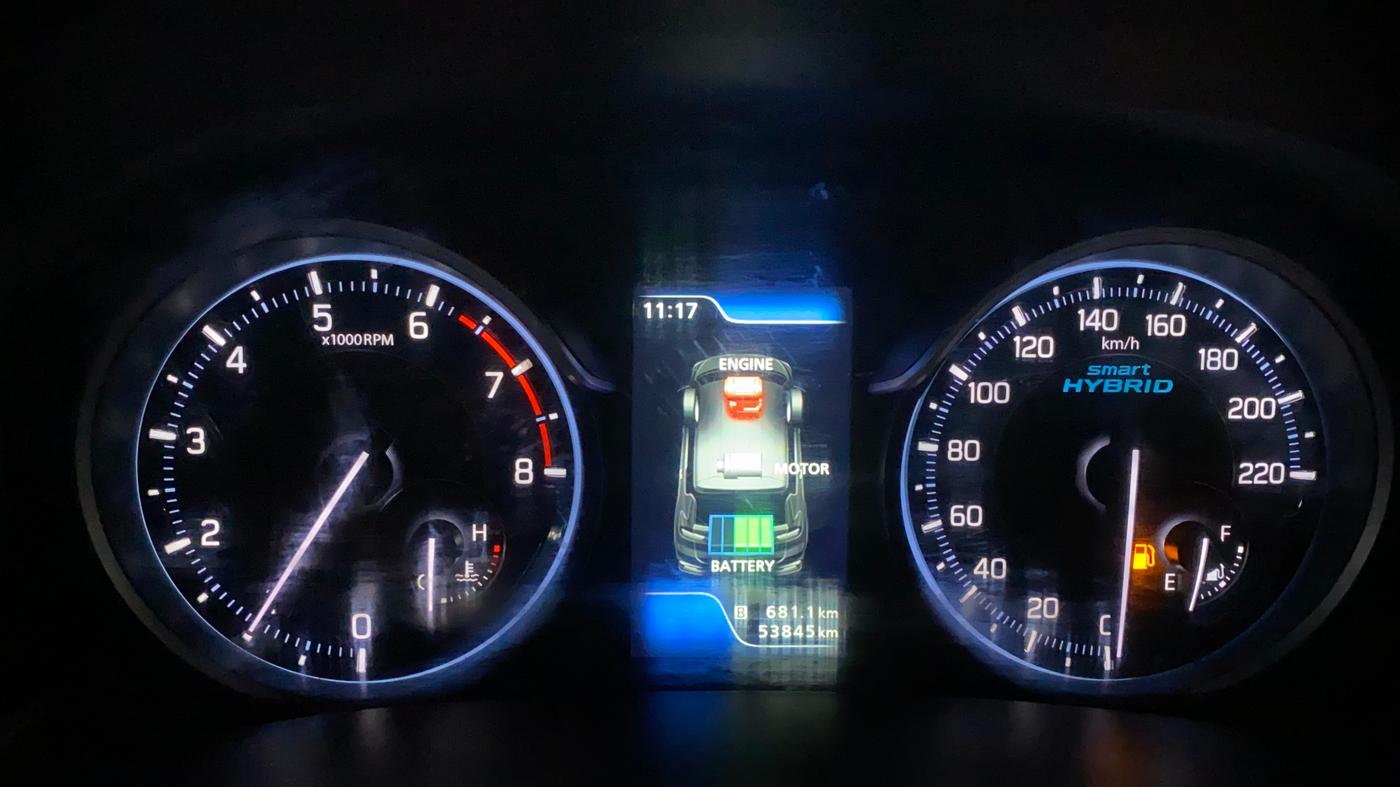 2019 Maruti Ertiga VXI SHVS, Petrol, Manual, 53,780 km, Odometer Image