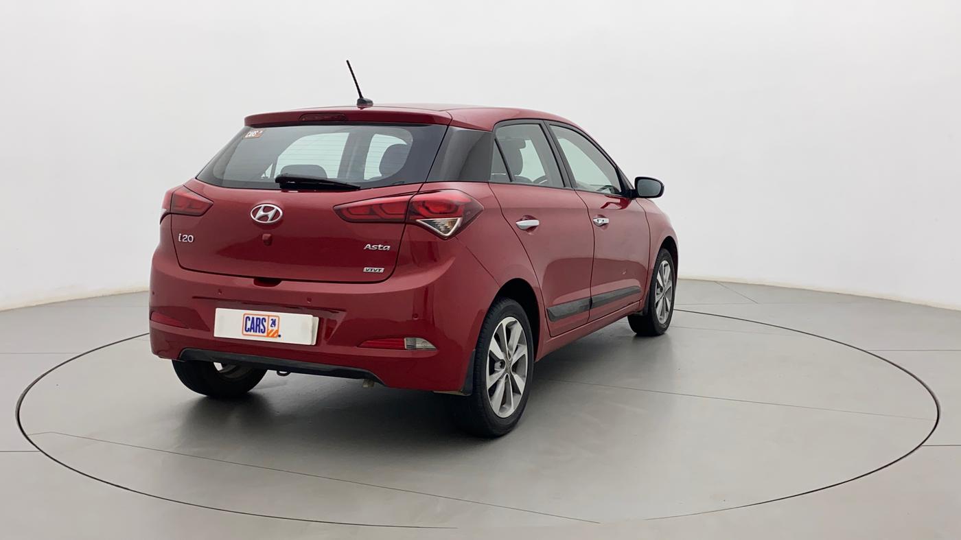 2016 Hyundai Elite i20 ASTA 1.2 (O), Petrol, Manual, 35,966 km, Right Back Diagonal