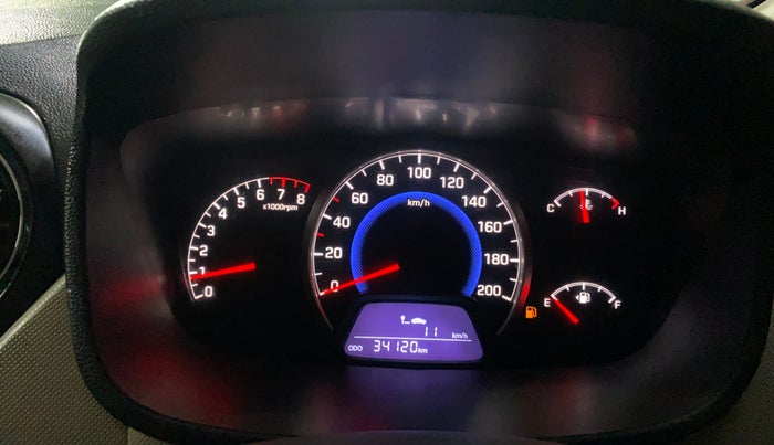 2016 Hyundai Grand i10 SPORTZ 1.2 KAPPA VTVT, Petrol, Manual, 34,118 km, Odometer Image