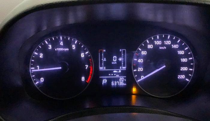 2018 Hyundai Creta SX AT 1.6 PETROL, Petrol, Automatic, 63,673 km, Odometer Image