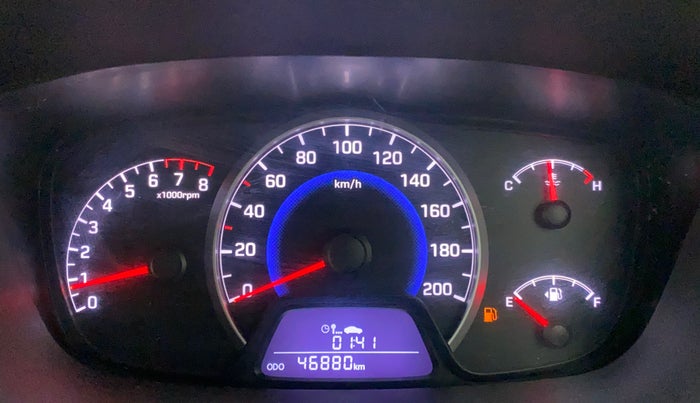 2015 Hyundai Grand i10 SPORTZ 1.2 KAPPA VTVT, Petrol, Manual, 46,880 km, Odometer Image