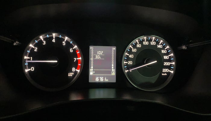 2023 Maruti FRONX DELTA PLUS 1.2MT, Petrol, Manual, 16,746 km, Odometer Image