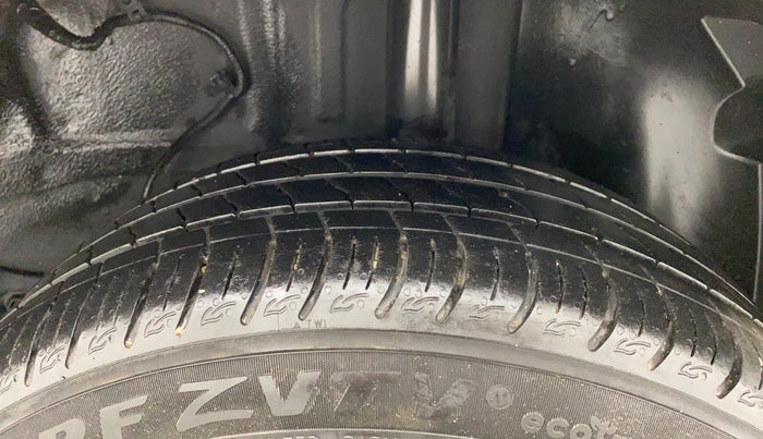 2021 Tata ALTROZ XZ 1.2, Petrol, Manual, 13,647 km, Left Rear Tyre Tread