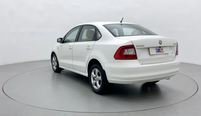 2014 Skoda Rapid ELEGANCE 1.6 TDI MT, Diesel, Manual, 84,401 km, Left Back Diagonal