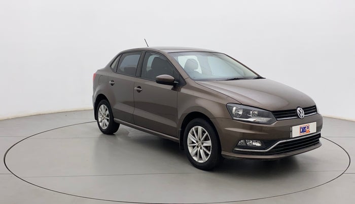2017 Volkswagen Ameo HIGHLINE1.2L, Petrol, Manual, 55,672 km, Right Front Diagonal