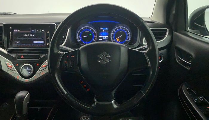 2017 Maruti Baleno ALPHA CVT PETROL 1.2, Petrol, Automatic, 78,830 km, Steering Wheel Close Up