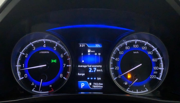 2017 Maruti Baleno ALPHA CVT PETROL 1.2, Petrol, Automatic, 78,830 km, Odometer Image