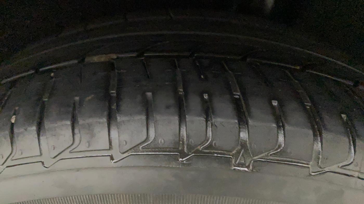 2017 Maruti Baleno ALPHA CVT PETROL 1.2, Petrol, Automatic, 78,830 km, Left Rear Tyre Tread