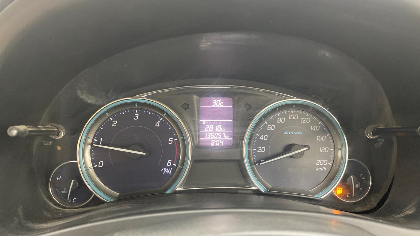 2016 Maruti Ciaz ZDI+ SHVS, Diesel, Manual, 1,36,035 km, Odometer Image