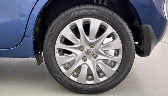 2016 Maruti Baleno ZETA 1.2 K12, Petrol, Manual, 44,006 km, Left Rear Wheel