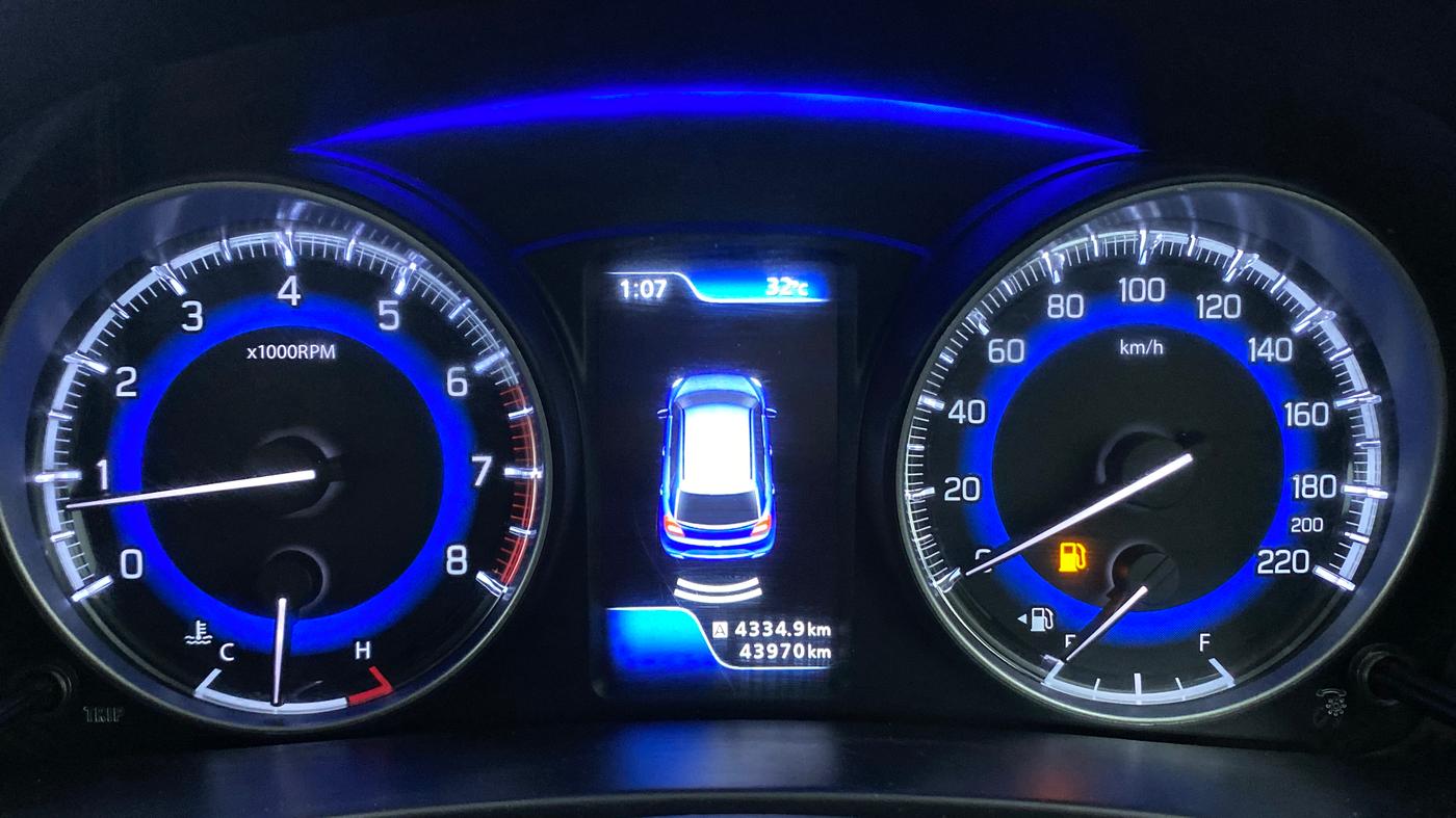 2016 Maruti Baleno ZETA 1.2 K12, Petrol, Manual, 44,006 km, Odometer Image