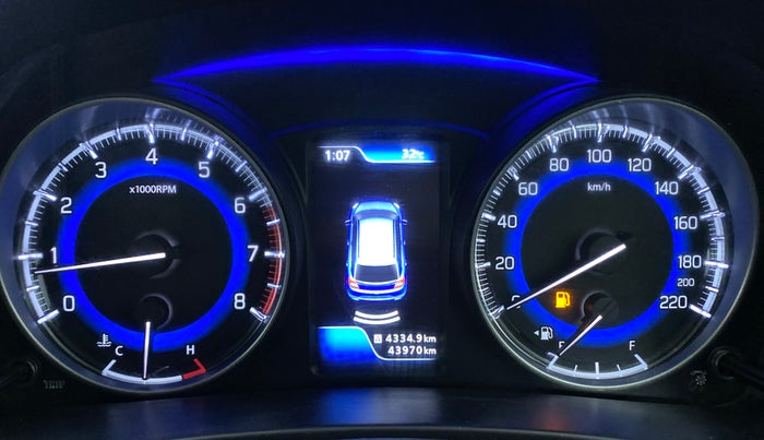 2016 Maruti Baleno ZETA 1.2 K12, Petrol, Manual, 44,006 km, Odometer Image