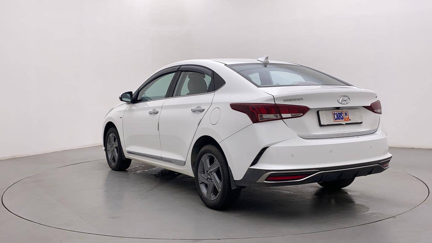 2021 Hyundai Verna SX 1.5 VTVT IVT, Petrol, Automatic, 18,919 km, Left Back Diagonal