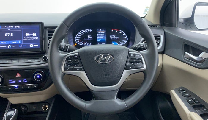 2021 Hyundai Verna SX 1.5 VTVT IVT, Petrol, Automatic, 18,919 km, Steering Wheel Close Up