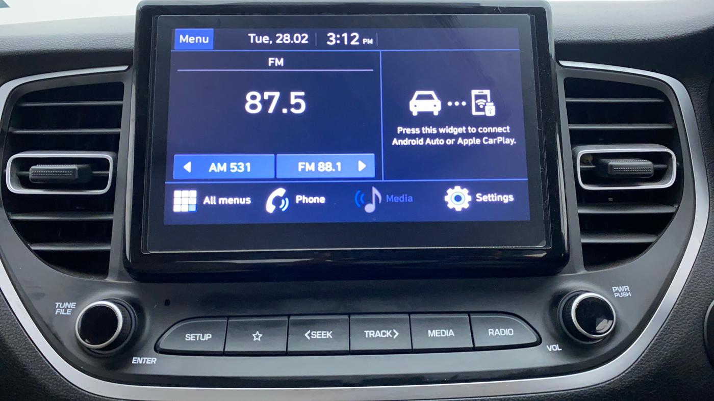 2021 Hyundai Verna SX 1.5 VTVT IVT, Petrol, Automatic, 18,919 km, Infotainment System