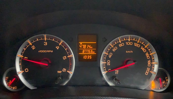 2015 Maruti Swift VDI ABS, Diesel, Manual, 87,989 km, Odometer Image
