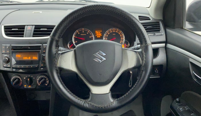 2015 Maruti Swift VDI ABS, Diesel, Manual, 87,989 km, Steering Wheel Close Up