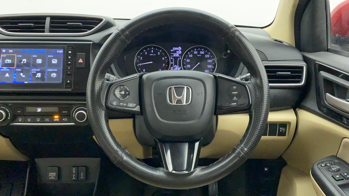 2018 Honda Amaze 1.2L I-VTEC VX, Petrol, Manual, 38,608 km, Steering Wheel Close Up