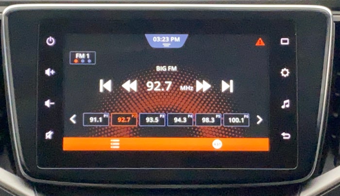 2020 Maruti Baleno ZETA CVT PETROL 1.2, Petrol, Automatic, 34,645 km, Infotainment System
