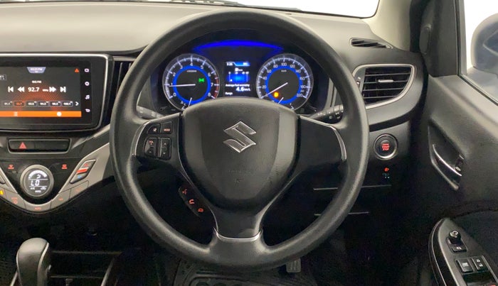 2020 Maruti Baleno ZETA CVT PETROL 1.2, Petrol, Automatic, 34,645 km, Steering Wheel Close Up