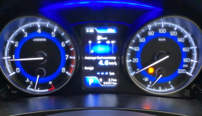 2020 Maruti Baleno ZETA CVT PETROL 1.2, Petrol, Automatic, 34,645 km, Odometer Image