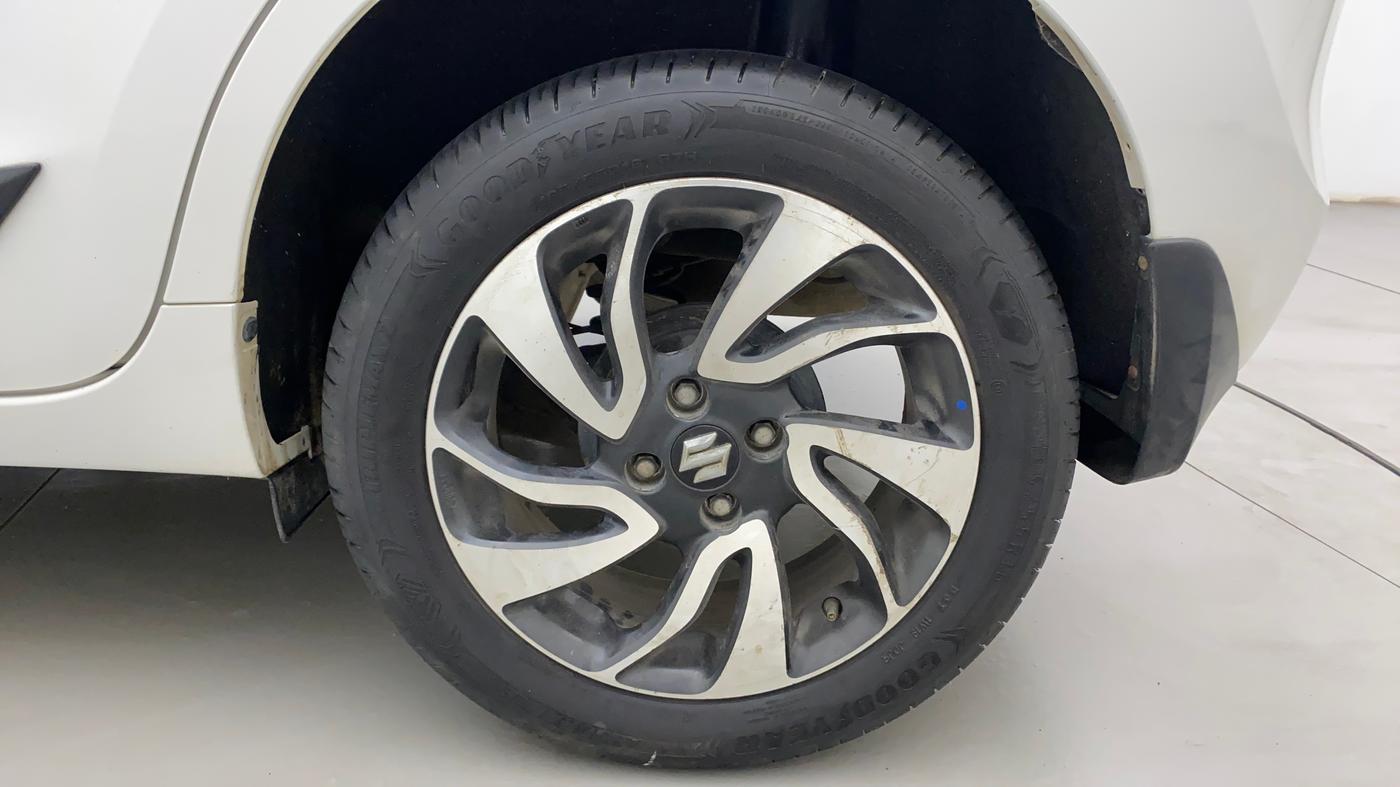 2020 Maruti Baleno ZETA CVT PETROL 1.2, Petrol, Automatic, 34,645 km, Left Rear Wheel