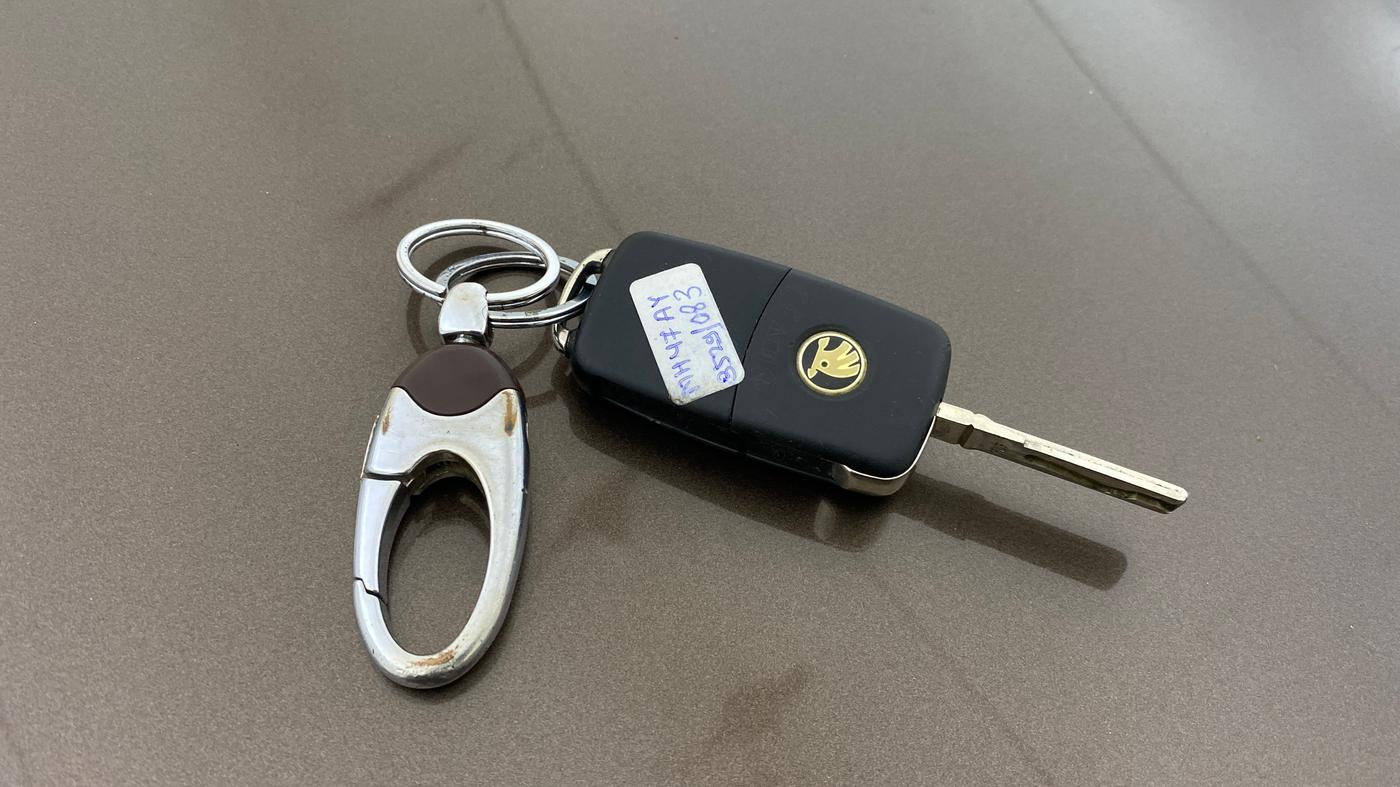 2021 Skoda Rapid STYLE TSI, Petrol, Manual, 47,969 km, Key Close Up
