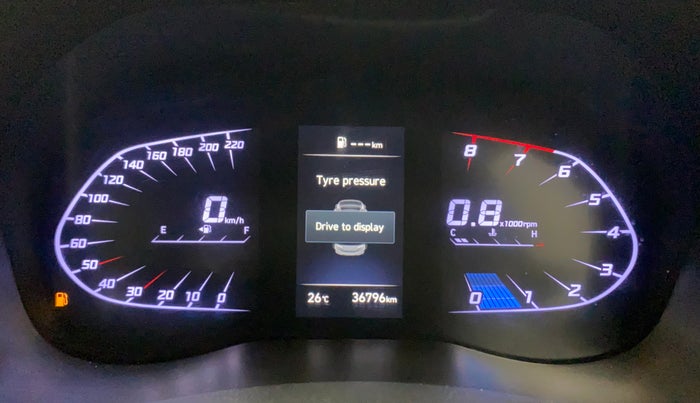 2022 Hyundai Verna SX (O)1.5 VTVT, Petrol, Manual, 36,787 km, Odometer Image