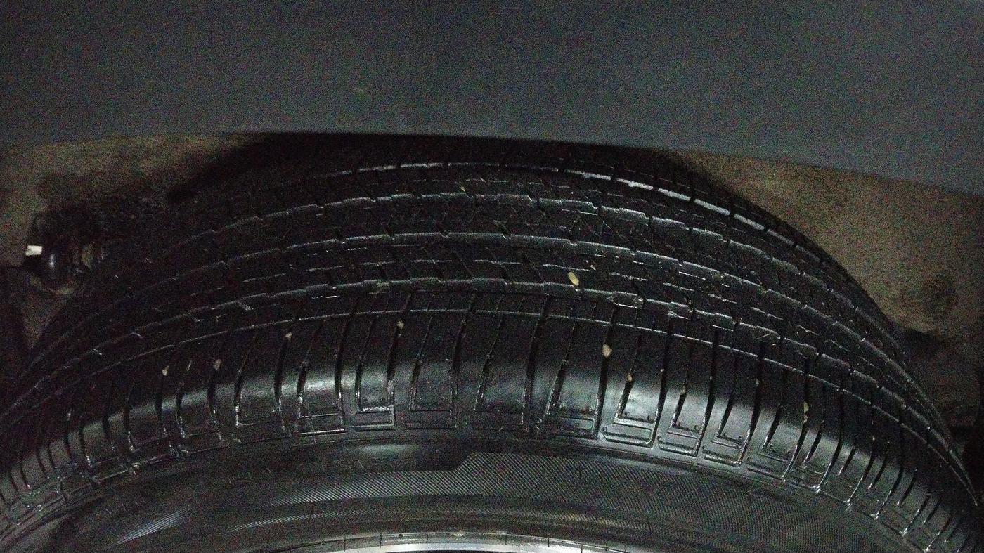 2025 Mahindra SCORPIO-N Z4 PETROL MT 7 STR (E), Petrol, Manual, 6,279 km, Right Rear Tyre Tread