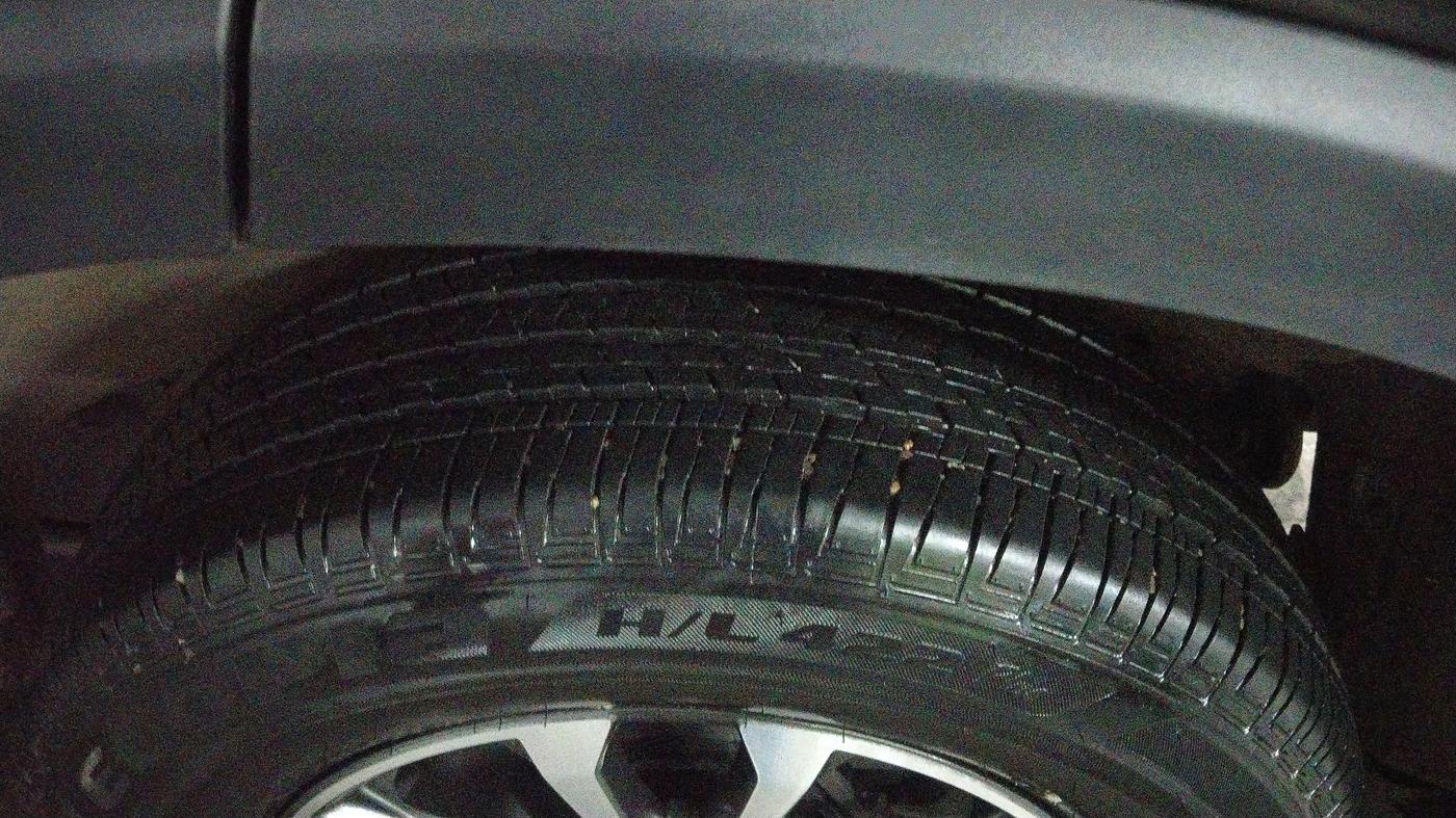 2025 Mahindra SCORPIO-N Z4 PETROL MT 7 STR (E), Petrol, Manual, 6,279 km, Left Rear Tyre Tread