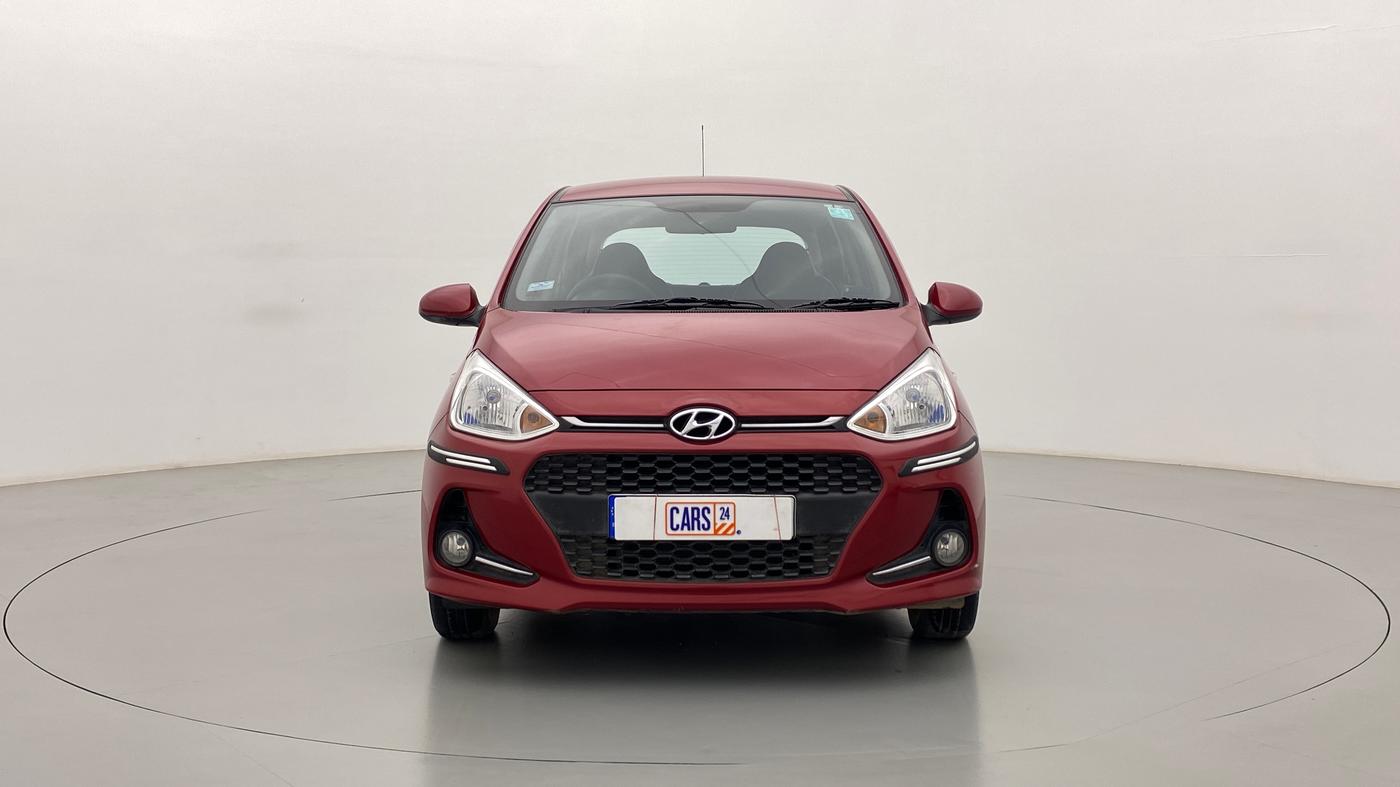2017 Hyundai Grand i10 SPORTZ 1.2 KAPPA VTVT, Petrol, Manual, 50,583 km, Front