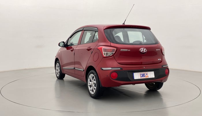2017 Hyundai Grand i10 SPORTZ 1.2 KAPPA VTVT, Petrol, Manual, 50,583 km, Left Back Diagonal