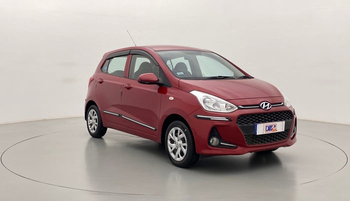 2017 Hyundai Grand i10 SPORTZ 1.2 KAPPA VTVT, Petrol, Manual, 50,583 km, Right Front Diagonal
